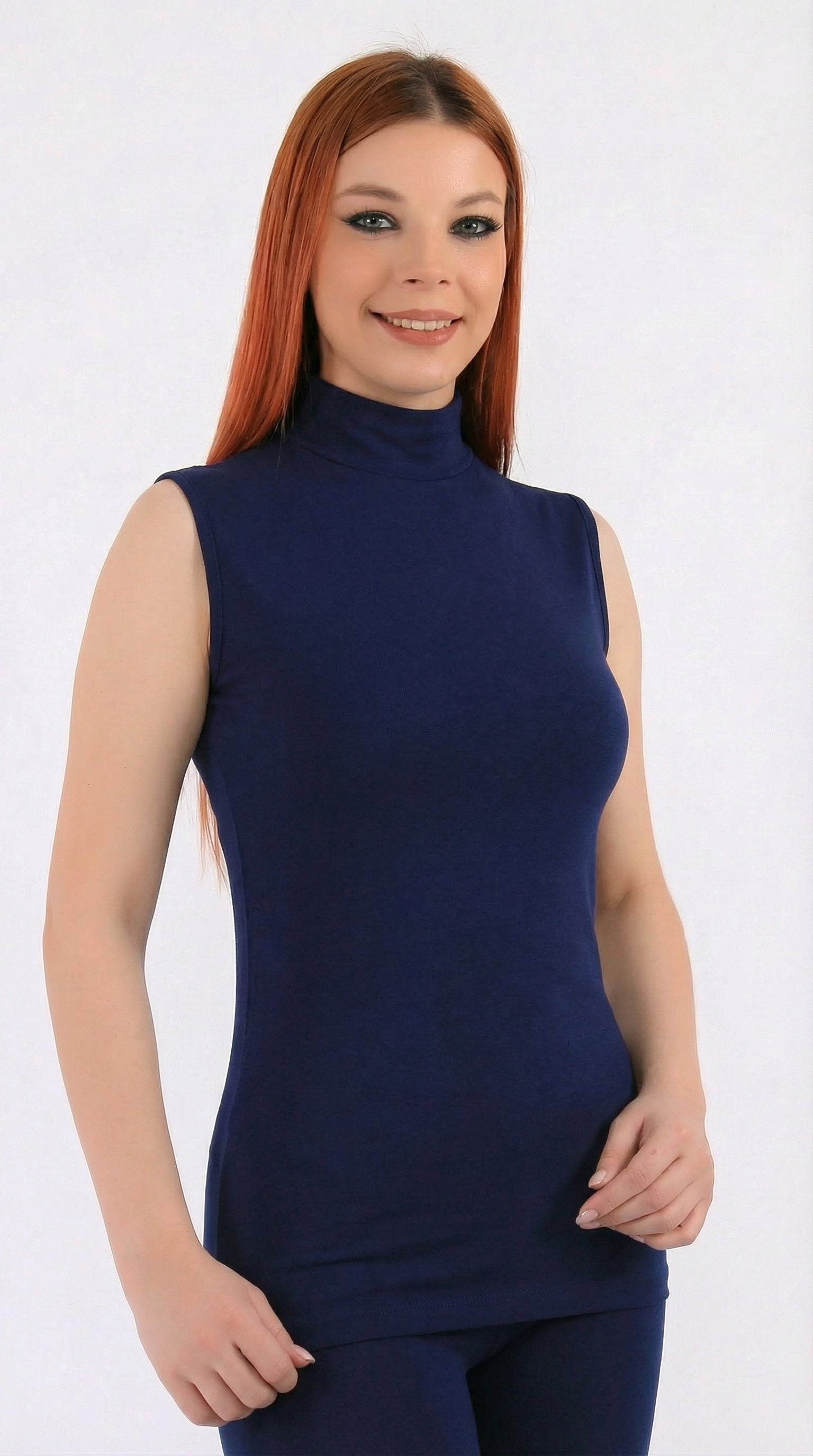 بلوزة هاي كول نسائية قطن