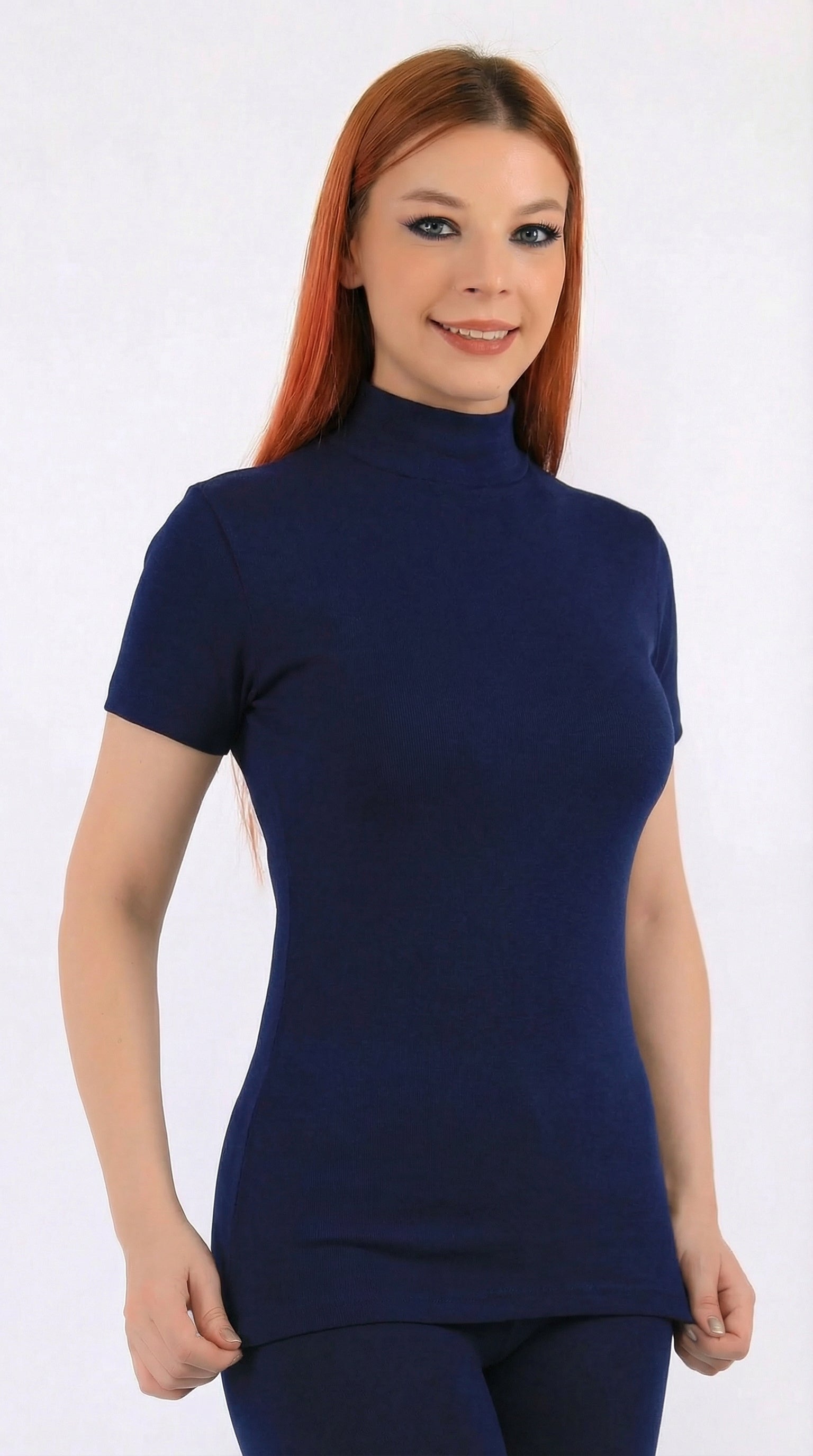 هاي كول نسائي نص كم قطن