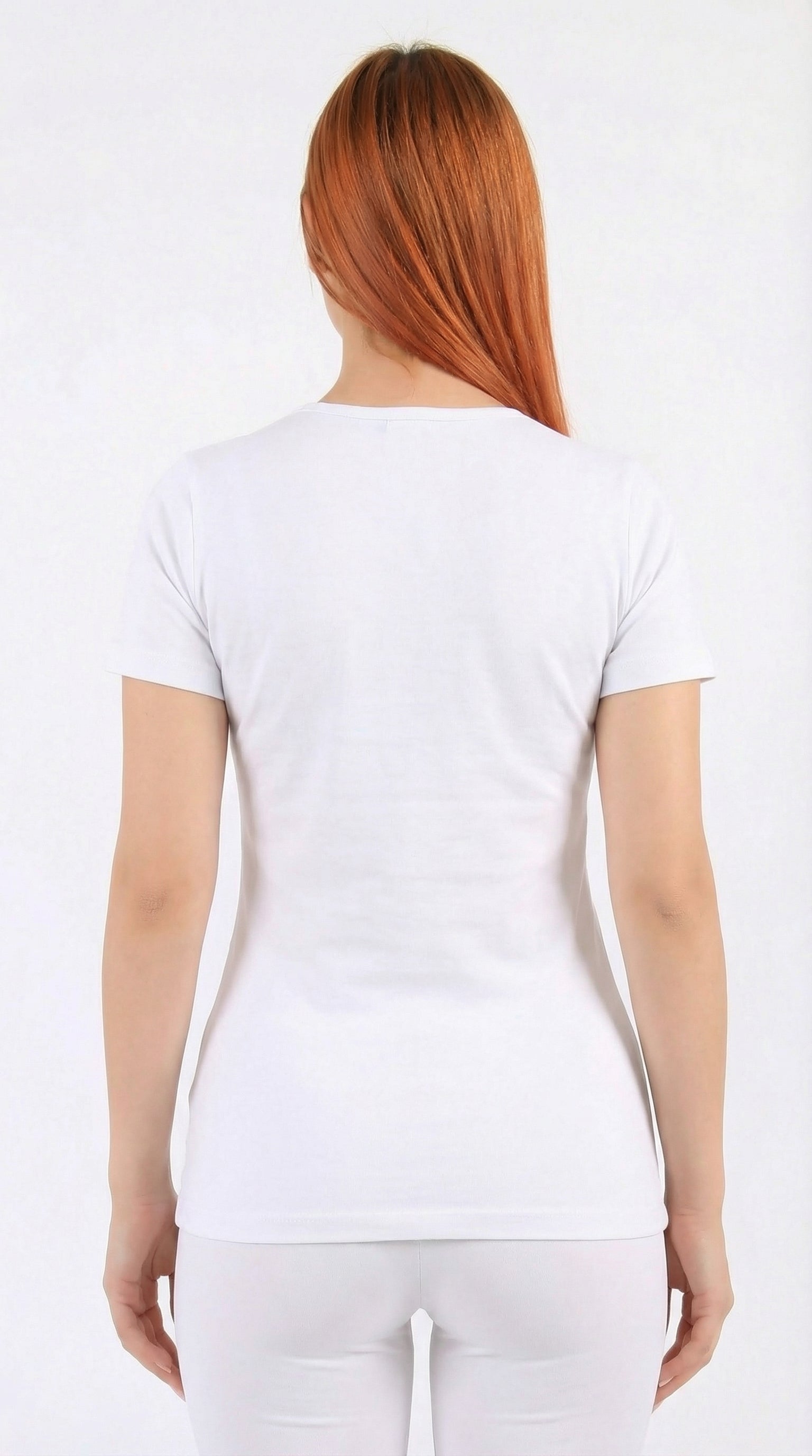 اندر شيرت نسائي نص كم قطن استرتش