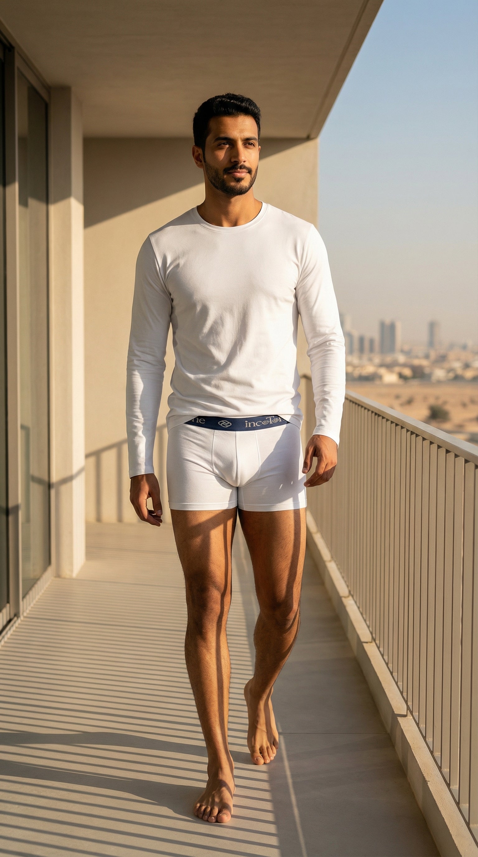 فانيلة رجالي كم قطن 100%