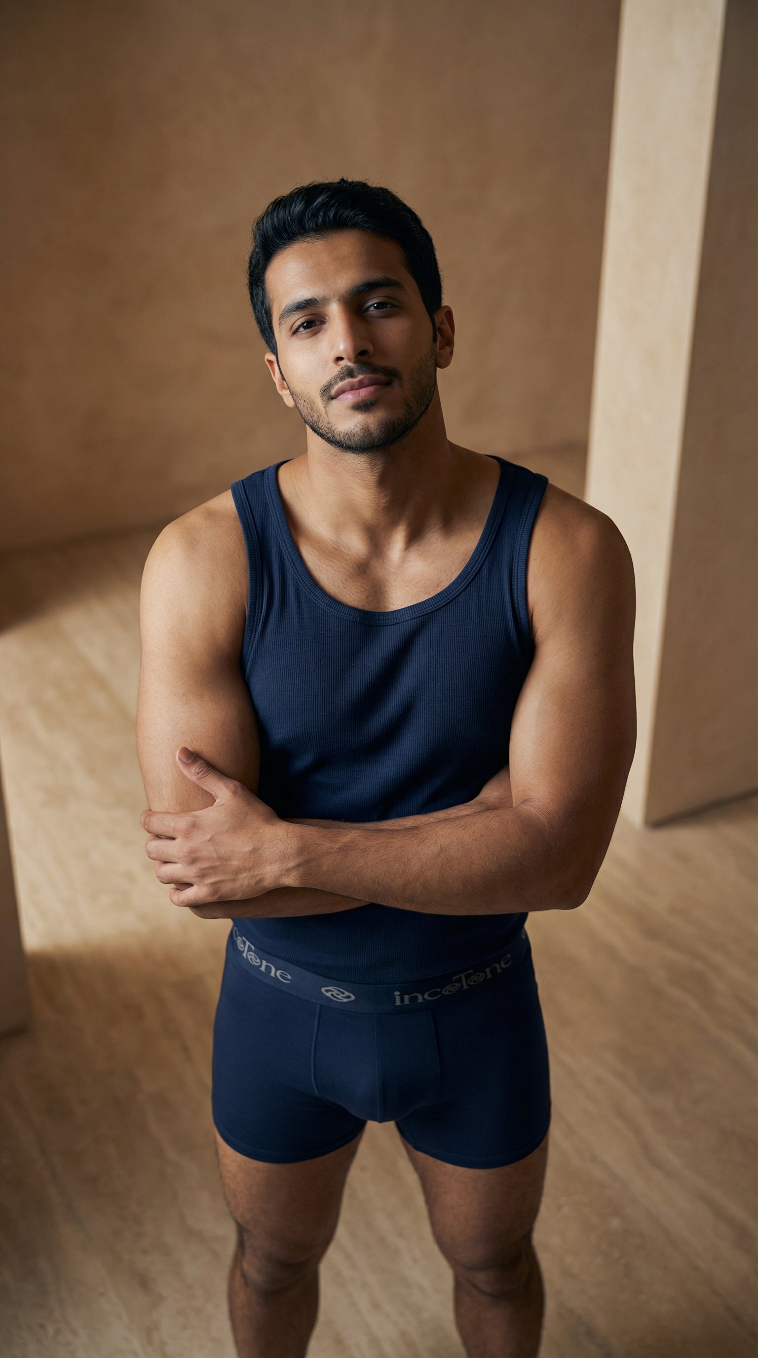 فانيلة رجالي حمالات قطن مريح