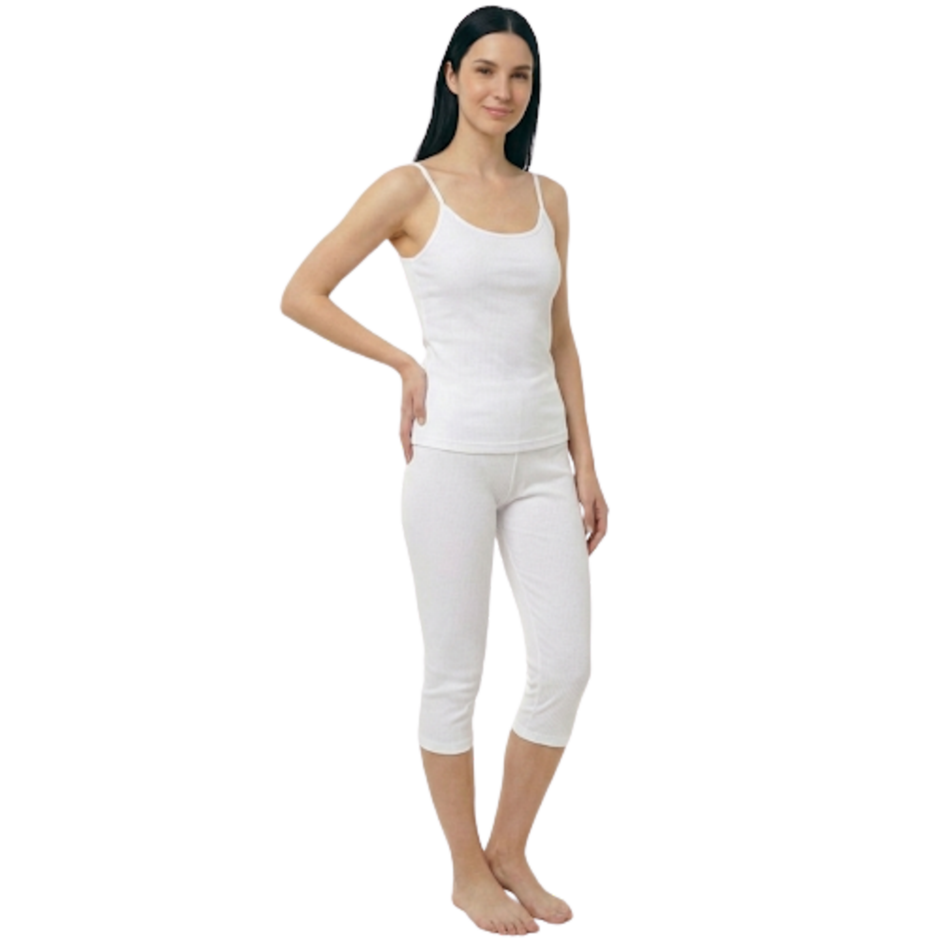 بنطلون ليقنز نسائي قصير قطن مريح