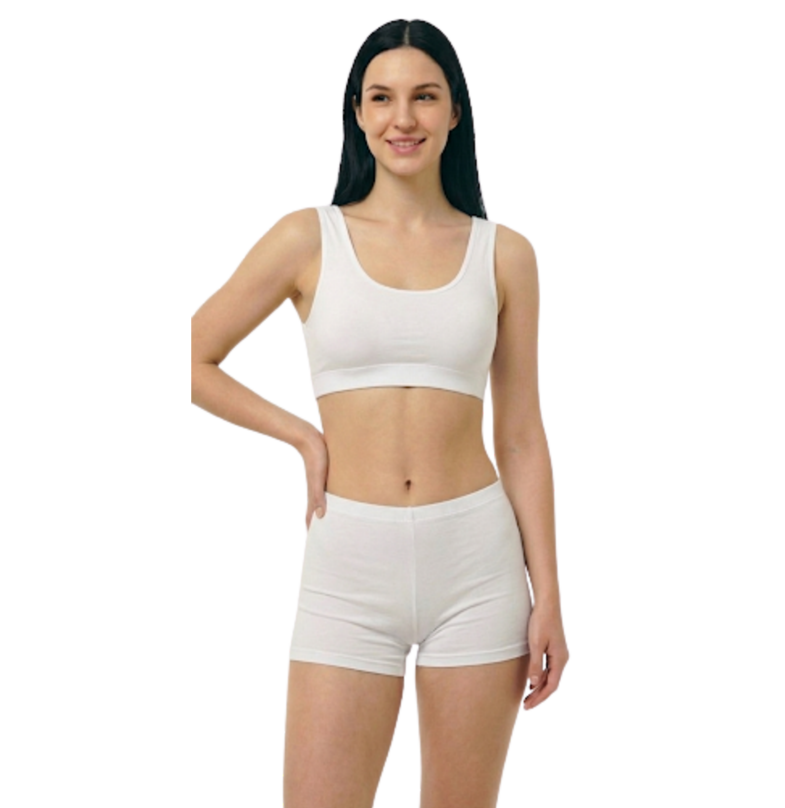شورت داخلي نسائي قصير قطن مريح