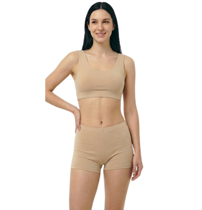 شورت داخلي نسائي قصير قطن مريح