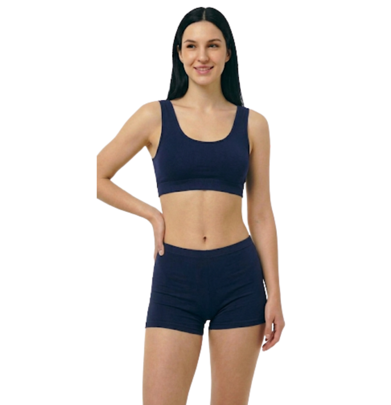 شورت داخلي نسائي قصير قطن مريح