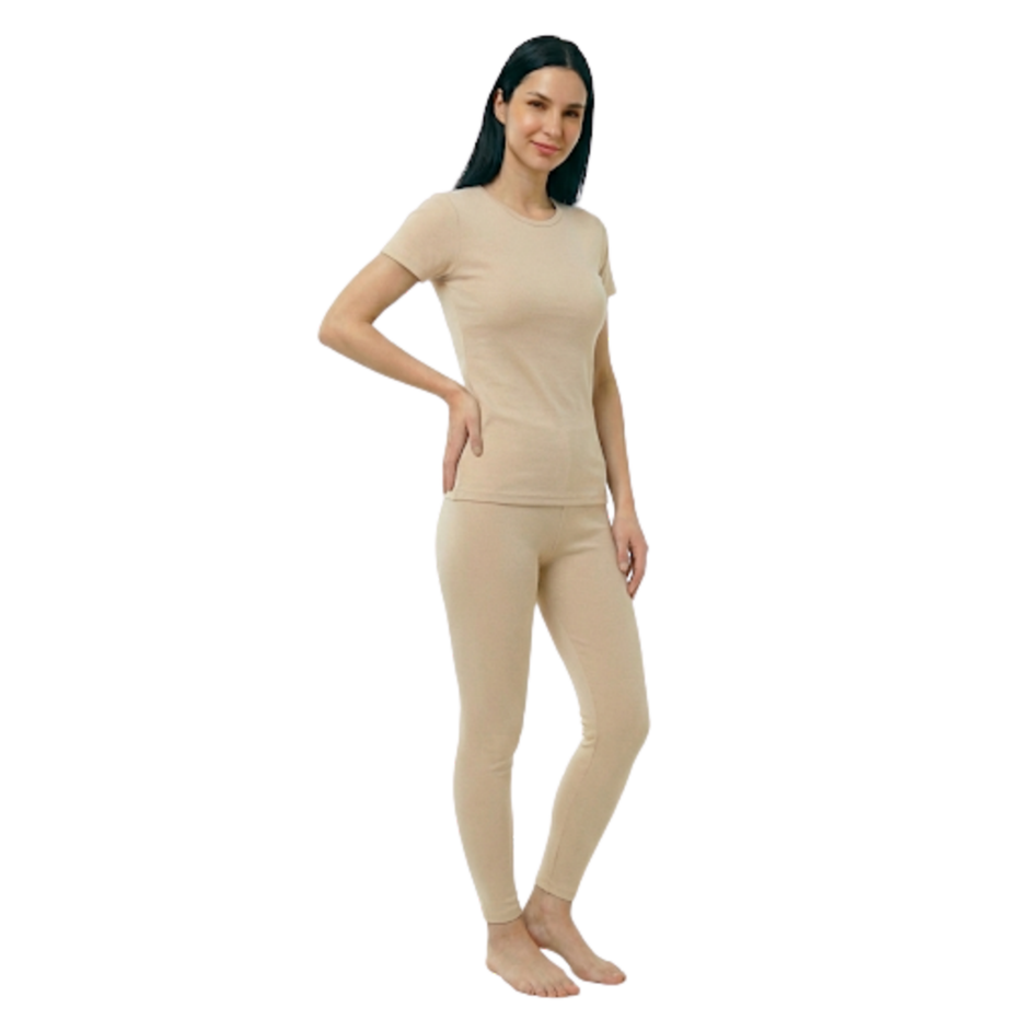 ليقنز نسائي قطن استرتش مريح