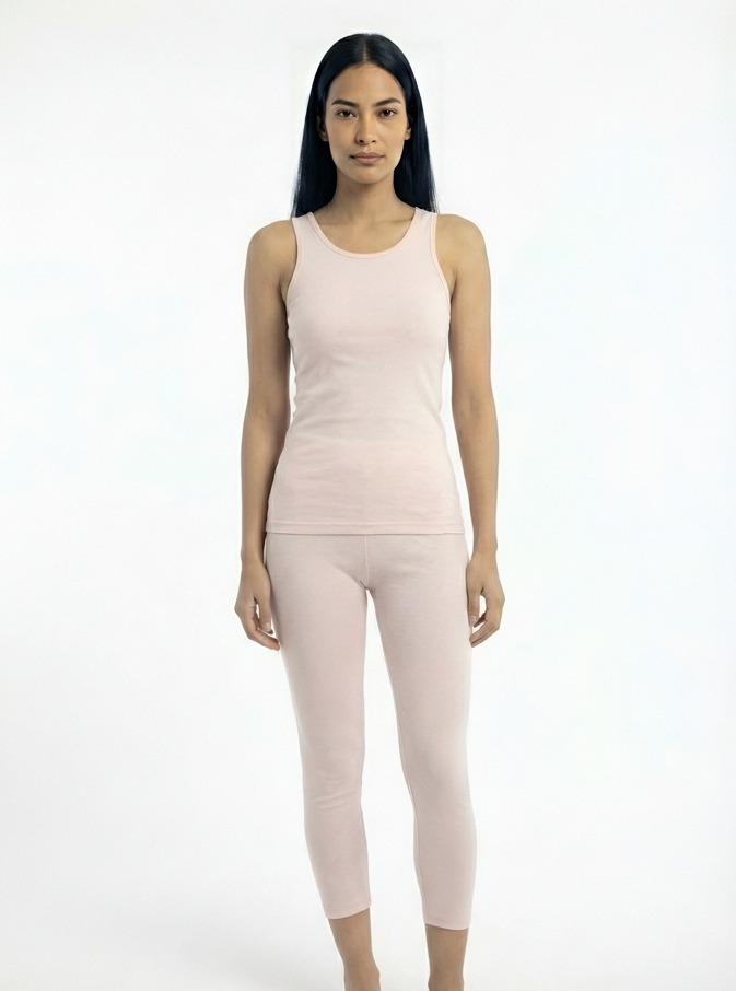 بنطلون ليقنز نسائي قصير قطن مريح