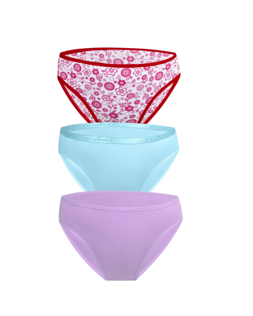 باك 3 سراويل داخلية نسائية قطن