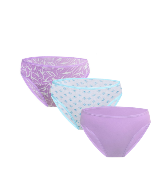 باك 3 بريف نسائي قطن مريح