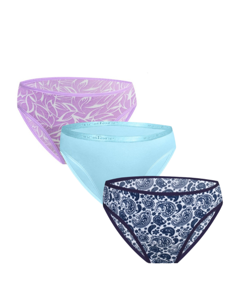 باك 3 بريف نسائي قطن مريح