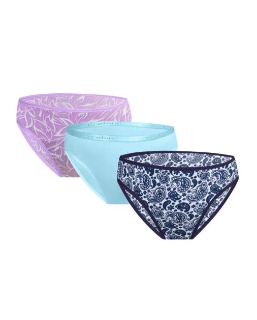 باك 3 بريف نسائي قطن مريح