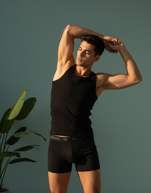 فانيلة رجالي حمالات قطن مريح