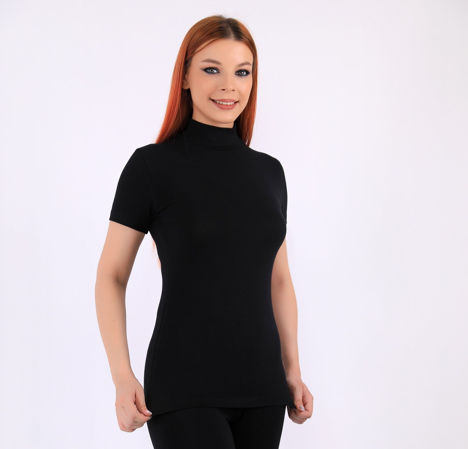 هاي كول نسائي نص كم قطن